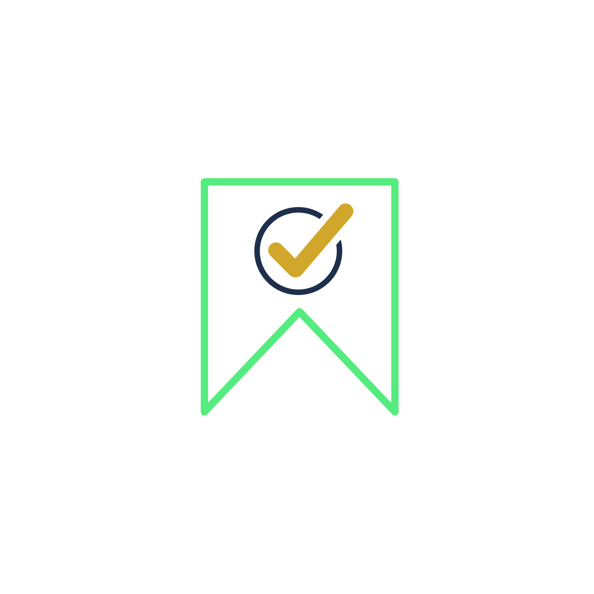 book mark checkmark